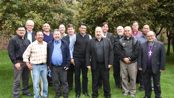 Participants of the Latin America and the Caribbean and North America pre-Assembly in Bogotá, Colombia.. LWF/ Eugenio Albrecht