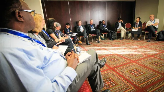 Village groups during the LWF Twelfth Assembly. Photo: LWF/Johanan Celine Valeriano 