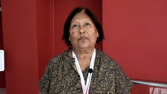 Rev. Guadalupe Cortéz, Iglesia Luterana Salvadoreña (ILS), El Salvador: Foto:LWF/Eugenio Albrecht